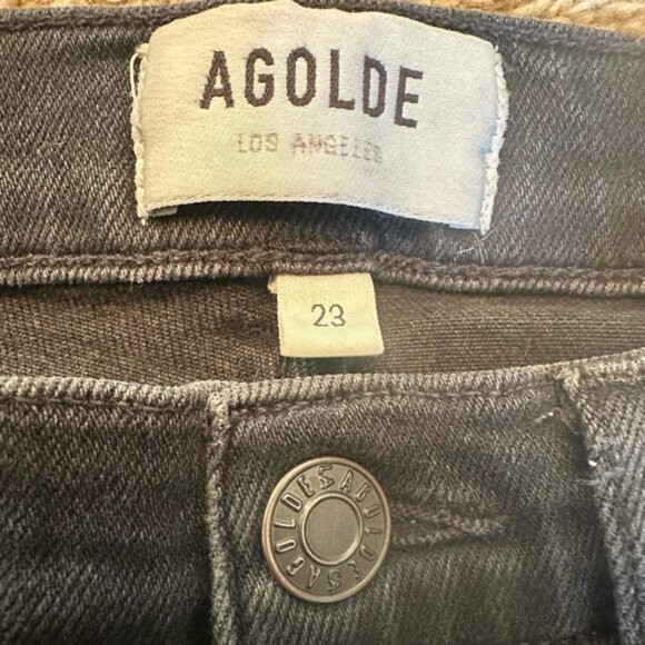 Agolde Black Skinny Jeans - Picture 2 of 3
